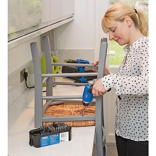 Draper 83568 Storm Force Cordless Li-Ion Screwdriver Kit (3.6V) - Multicoloured 7 Draper 83568 Storm Force Cordless Li-Ion Screwdriver Kit (3.6V) - Multicoloured - Image 7