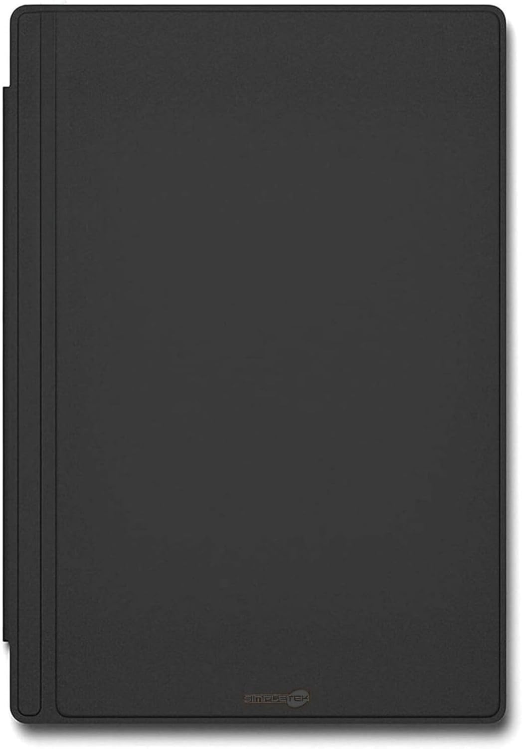 SIMPLETEK - Czarna podświetlana klawiatura - kompatybilna z Surface Pro - układ QWERTY English US z wstępnie nałożonymi naklejkami - magnetyczna (odnowiona)