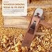 Mikikit Woodworking Hand Planer Trimming Flat Plane Edge Hand Tool Carpenter Woodcraft Smoothing Polishing Tool