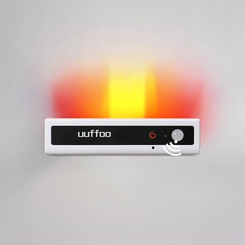 Luz nocturna con sensor de movimiento para interiores para luces de pared de 2200 mAh, funciona con pilas, luz portátil de 100 lúmenes, juego de