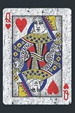  of Hearts Card - Poker, Bridge Player, Good: Notebook Planner - 6 x 9 inch (A5) pages, Daily Planner Journal, Daily Organizer, 120 Pages