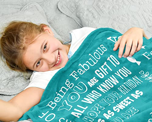 Pozevan 13 Year Old Girl Gift Ideas, Gifts For 13 Year Old Girl, 13Th Birthday Gifts, Best Gifts For 13 Year Old Girl, 13Th Birthday Decorations Blanket 50"X60" #TOP2