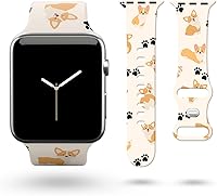 Vista 54 de Silicone Sport Watchband Compatible with Apple Watch