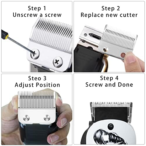 XINEHE Lâminas De Reposição Para Máquina Cortar Cabelo Profissional Wahl Clippers 5 Star Series Cord