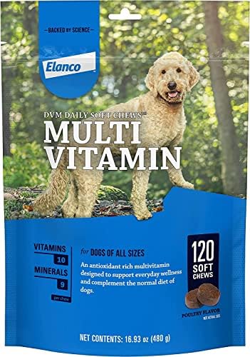 Daily Multi Vitamin Soft Chews for dogs, 120 soft chews