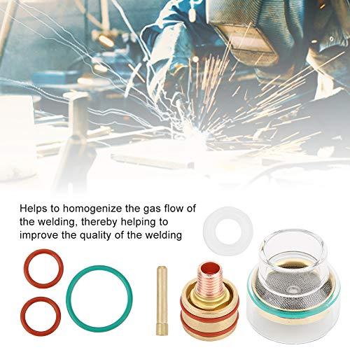 Kit consommables TIG WP9 WP20 buse joint collet soudage gaz - 7
