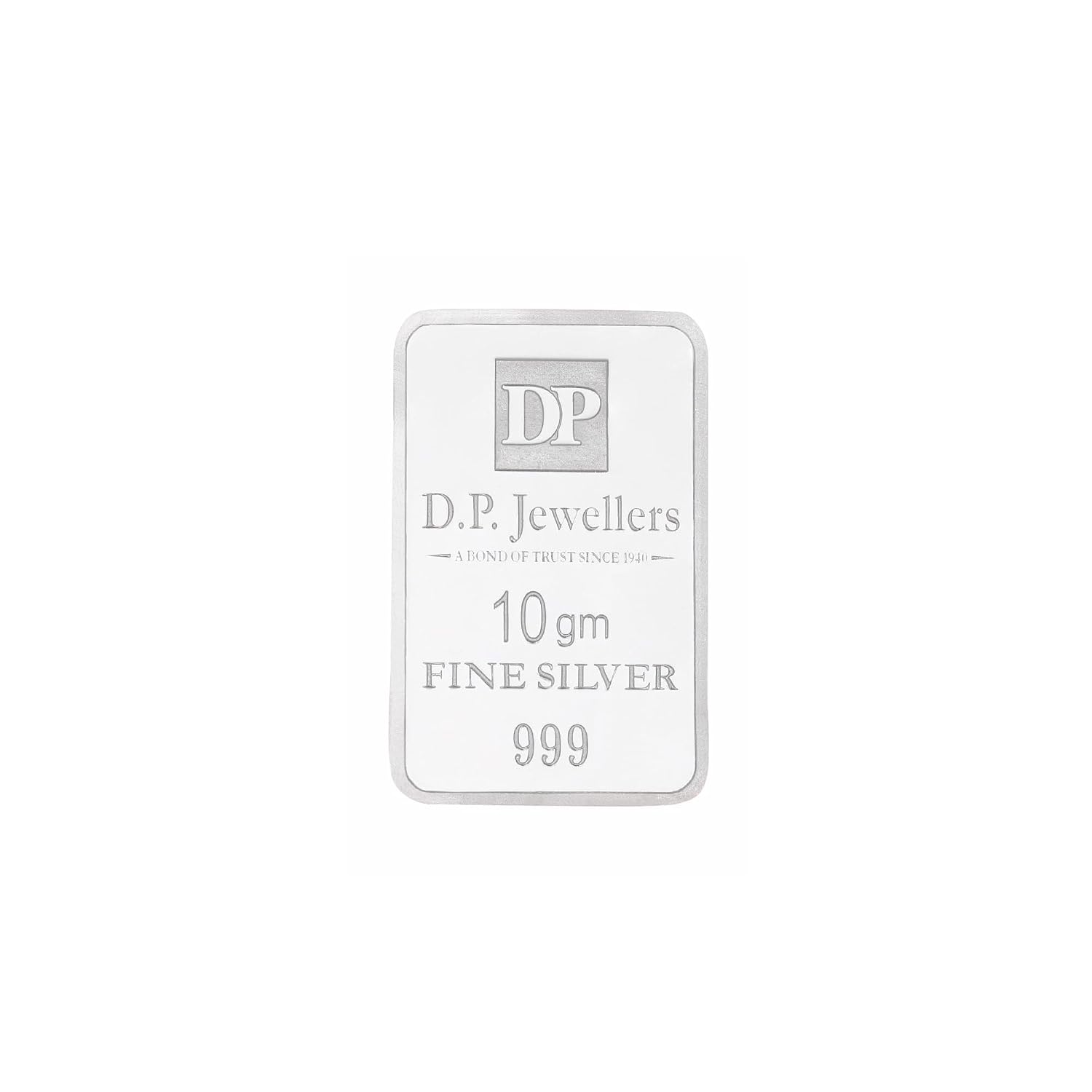 D.P. Jewellers 10g 999 Pure Silver Bar | Laxmi Ganesh Design | Silver Bar for Pooja, Wedding Gift & Investment | BIS Certi... - Review, Price and Buying Guide