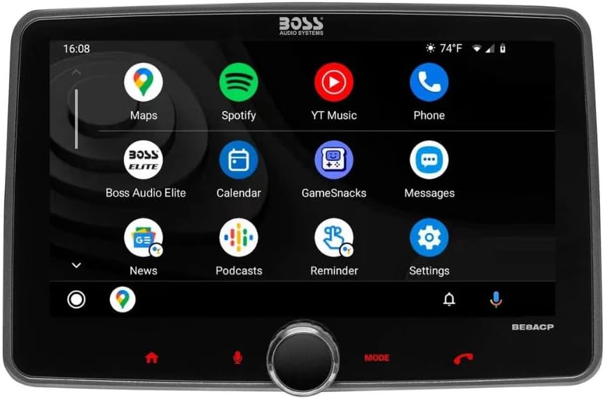 BOSS Audio 10.1 inch Car Multimedia Player with Backup Camera (Renewed) 10 inch with Rear Camera image 3 of 4 B09C4Y4R46