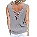 Produktbild Frühling und Sommer Frauen Waffel tiefer V-Ausschnitt Halter Sexy Weste Lose T-Shirt Top Strickpullover Pullover Kurzarm Frauen