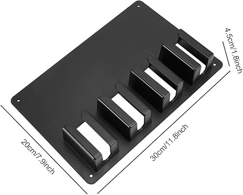 Miniatura 3 de Soporte para máquina de peluquería para aparatos de peluquería, soporte de almacenamiento para peines de baño, práctico almacenamiento de cortaúñas