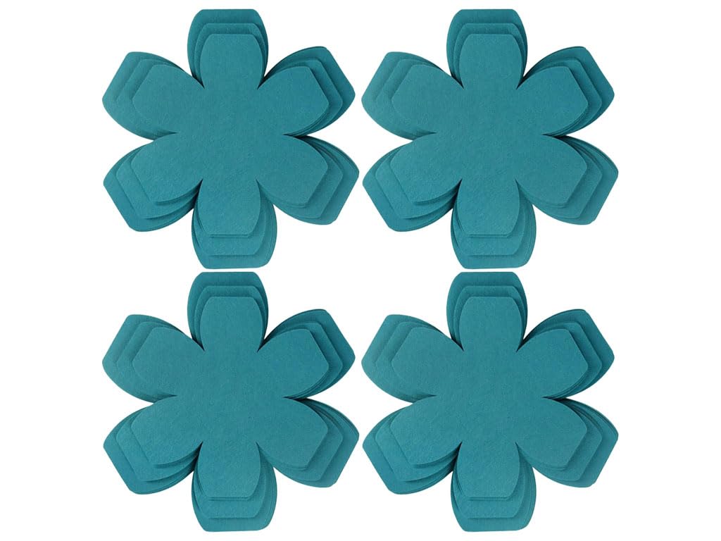 Anlising Protege Sartenes Separadores, 12PCS Salvamanteles de Tela no Tejidas, 3 Tamaños, Protectores para Ollas y Sartenes, Almohadillas Separadoras de Tela, para Protección, Aislamiento (Azul)