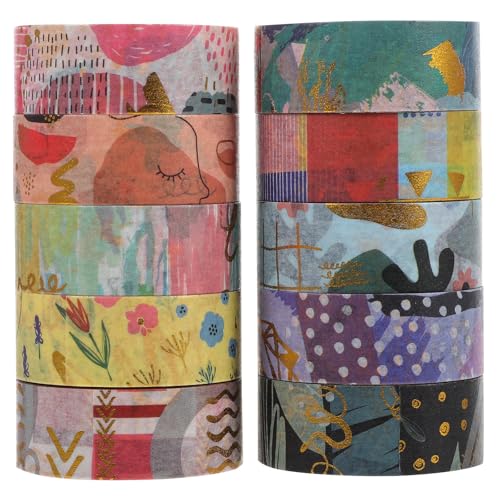 Cinta Washi adhesiva Toddmomy para decorar agendas bullet journal y álbumes de fotos