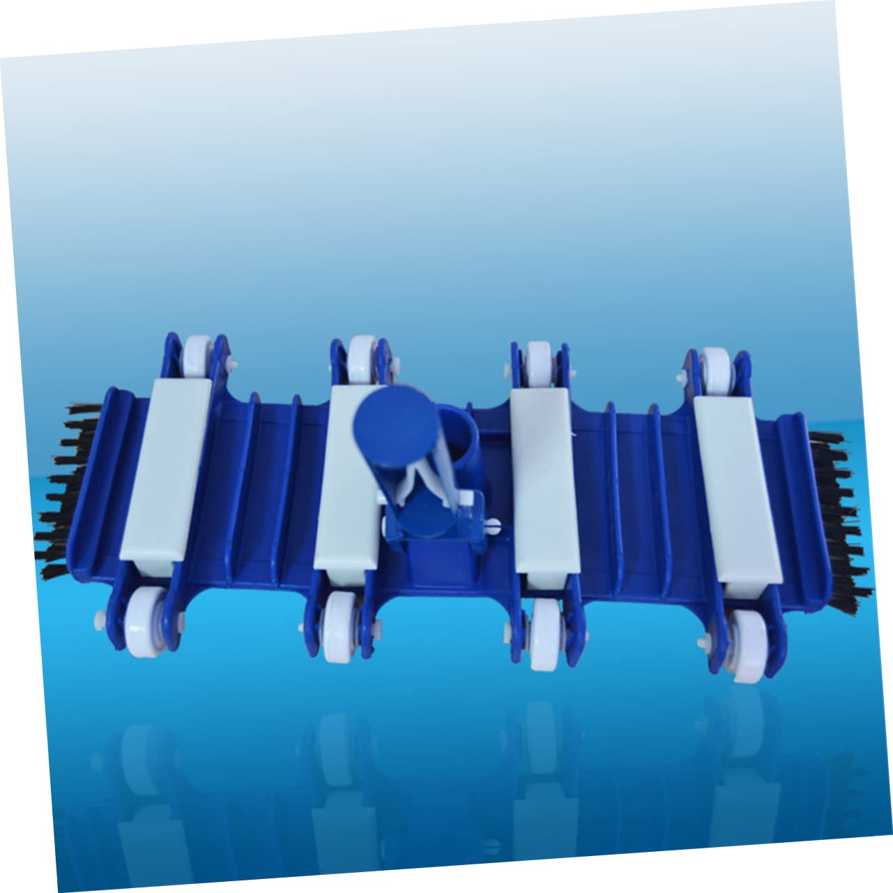 TOBBOMEY Swimming Pool Accessory 14'' Brushed Suction Head Pool Brush Manual Pool Vacuum Cleaning Equipment Pool