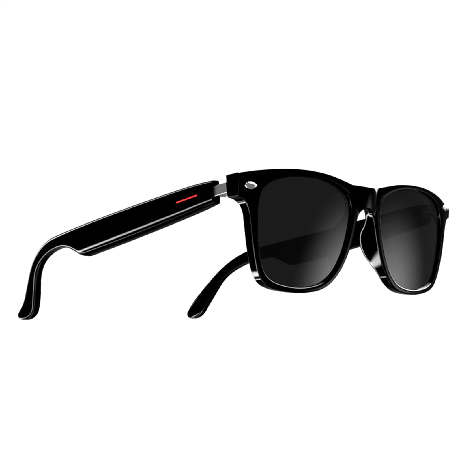 Generisch Occhiali intelligenti per altoparlante – Smart Googles Women | Wireless Smart Reading Googles, Open Ear Sound Eyewear, microfono integrato, controllo del volume, elegante Audio Eyewear per