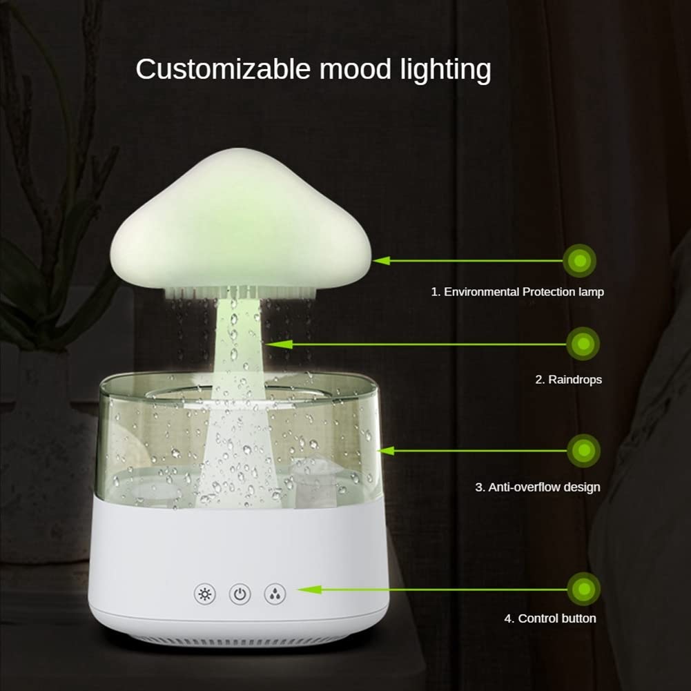 Nube Umidificatore Aromaterapia Macchina Atomizzatore Alimentazione Domestica 5V 2A Non Ricaricabile