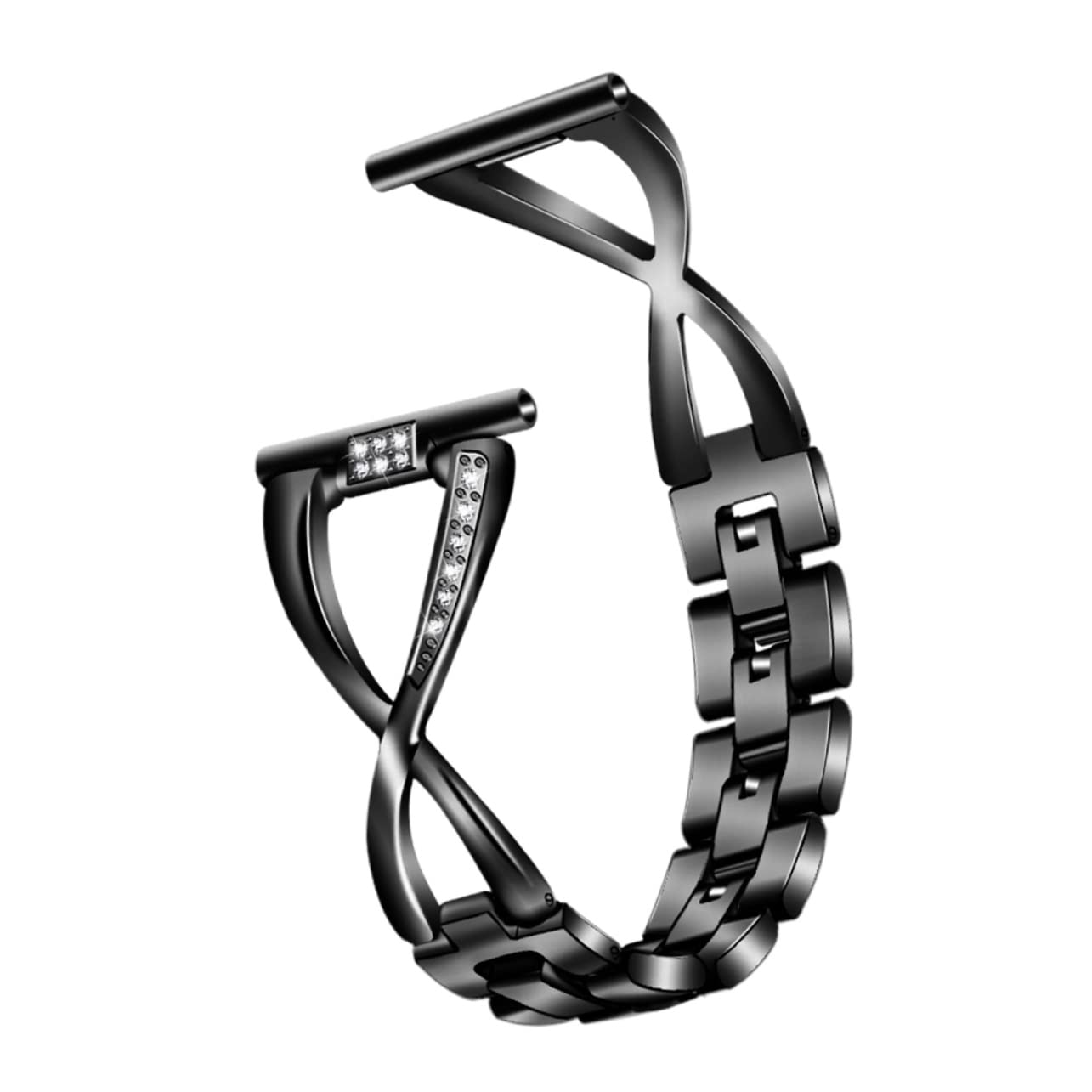 WOONEKY 1Pc Bracelet De Montre Intelligente Bracelet De Montre En Métal De Remplacement