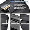 PLEW Anti-Drop Car Seat Gap Filler Organizer, Premium Leather Console Organizer, Easy Access to Phone/Keys, Universal Fit for Car SUV Truck Multi-Purpose Essentials Organizer(2PC) #2