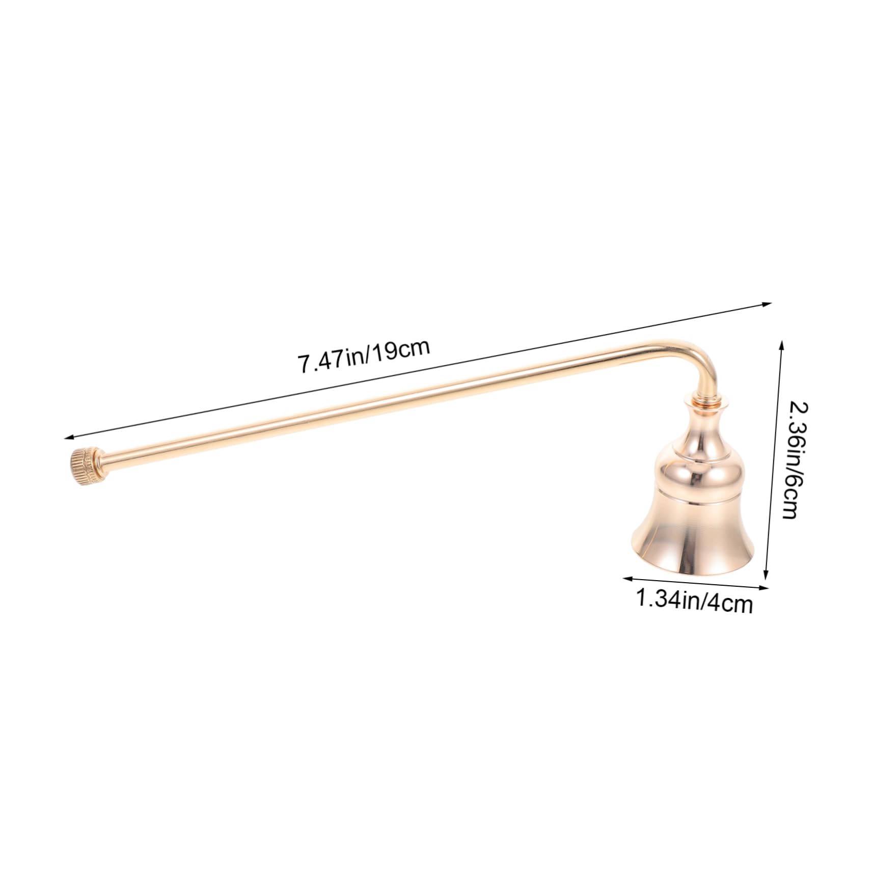 PRETYZOOM Aluminium Candle Extinguisher Candle Wick Extinguisher Flame Snuffer Tool