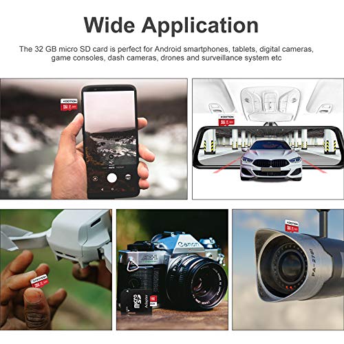 Kootion 5 X 32Gb Micro Sd Card Class 10 Micro Sdhc Card 32Gb Tf Card High-Speed Micro Sd Cards 5 Pack Memory Card Uhs-1, C10, U1 #TOP2