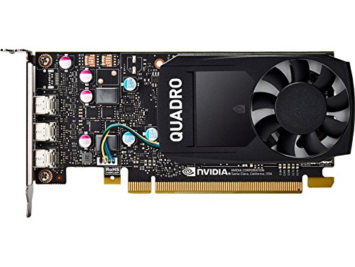 HP Quadro P400 2GB GDDR5 - Tarjeta gráfica (2 GB, GDDR5, 64 bit, 5120 x 2880 Pixeles, PCI Express 3.0) (Reacondicionado)