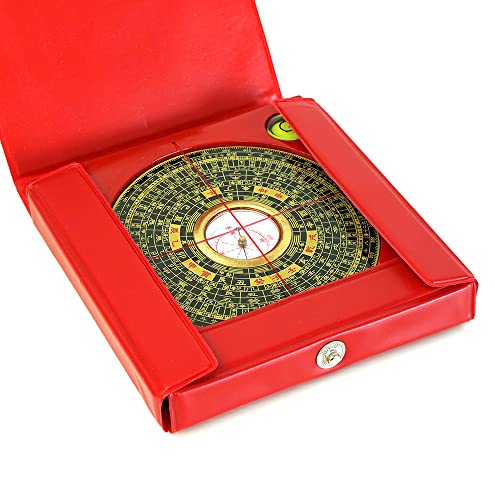 Brújula Feng Shui Profesional Madera 4.3 pulg miniatura 4