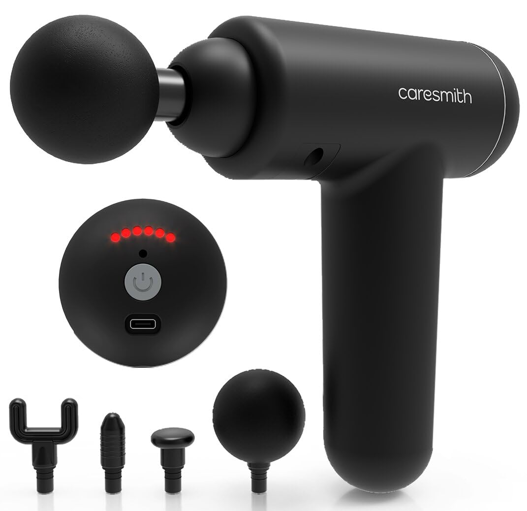 Caresmith Charge Boost Massage Gun - Black