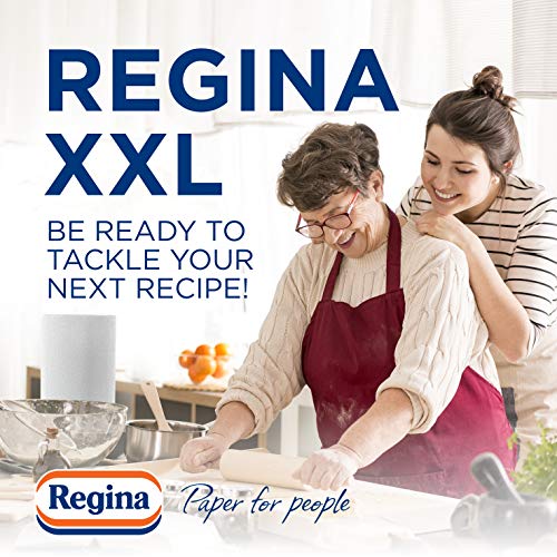 Regina XXL - Rotolo da cucina, 8 rotoli, 600 fogli...