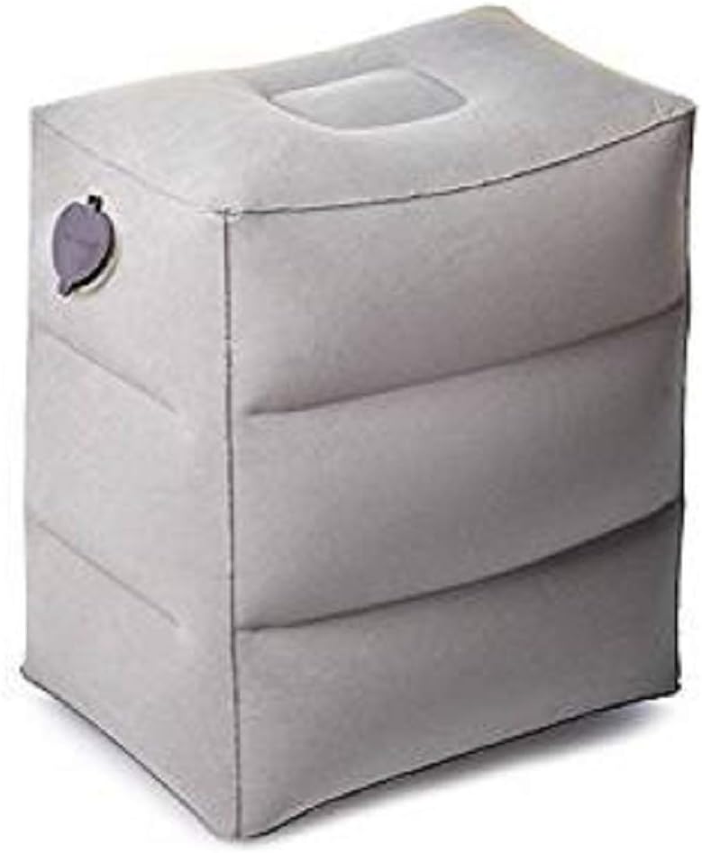 Simpletravel Inflatable Travel Leg Rest Pillow for Foot Rest on Airplanes, Trains, Buses, Cars, and Make a Flat Bed for Kids and Toddlers