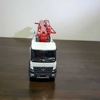 Conrad 1/50 ベンツアクトロス コンクリート ポンプ車 ミニカーショップグローバル - 1/50 コンラート メルセデス