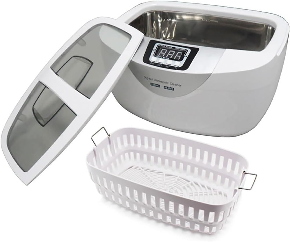 Ultrasonic Cleaner Ultrasonic Dental Model Washer 2.5L Household Bottles Jewelry Cleaning Automaintenance Heating Function Cleaner