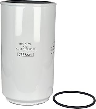 EZROAD Fuel Water Separator Filter 7336334 Compatible with Bobcat S76 T76 T66 E42 E50 E60 E35 A770 S450 S510 S530 S550 S590 S770 T450 T590 T870 UW53 UW56 Skid Steer Loader Track Loader