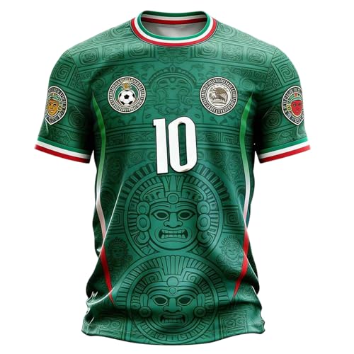 Camisetas Futbol, Camisetas Hombre Manga Corta, Camiseta Casual De Moda para Hombre Camisetas BáSicas Estampadas Camisetas Casuales De Verano Cuello Redondo Equipo Aficionados Al FúTbol Top Deportivo