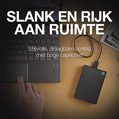 Seagate One Touch, 5 TB, Externe Harde Schijf, Zwart, USB 3.0, voor Windows & Mac, 1 jaar Mylio Create, 4 maanden Adobe… - Image 3