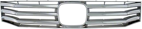 Moldura de revestimiento de rejilla delantera para Honda Accord 2008-2010 estilo palanquilla cromada Accesorios de repuesto para coche, camión,
