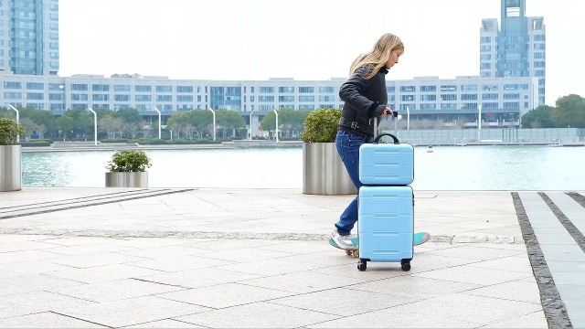 Amazon.com | Merax Luggage Set 6 Piece,Lightweight Hardshell