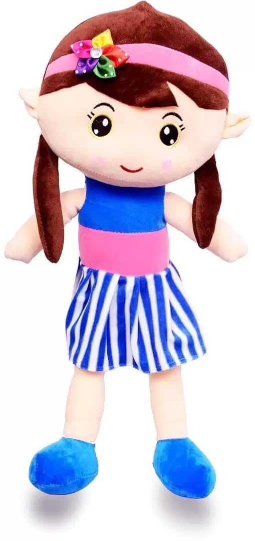 Shizuka Stuffed Doll Soft Toy for Gilrls Cartoon Dolls Gift Toys Pillow for Kids and Adults Cute Stuffed Plush Multicolor Plushie Doll (40cm)