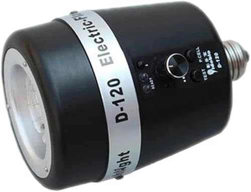 120WS 32GN 5600K Foto Estroboscópico Flash Light, E27 Fotografía Flash Bombilla Maestro AC Esclavo Iluminación Bombilla