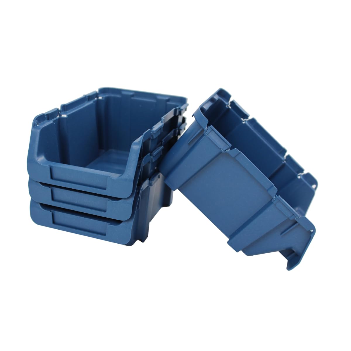 Tayg Pack 24 Gavetas de Plastico Encajables y Apilables nº51 - Organizador de Tornillos, Cajones, Caja de Almacenamiento, Cubetas de Plastico Rectangulares, 17x10,7x8 cm