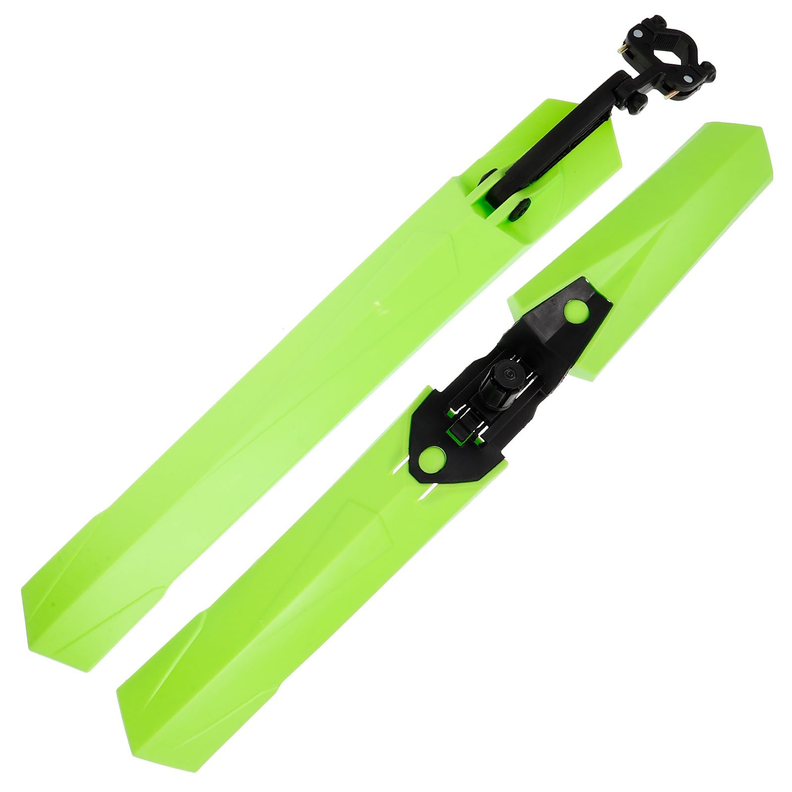 GARVALON Detachable Mountain Bike Mudguards Set, Green Quick-Release Bicycle Mud Shield, Outdoor Cycling Tire Protector Mud Guard for Mountain Bicycles