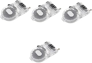 INOOMP 4pcs Snowboard Security Lock Snowboard Lock Helmet Luggage Lock Anti- Board Lock Cable Bike Lock Helmet for Baby Ski Helmet Ski Lock Snowboard Protection Bike Locks Steel Wire Cart