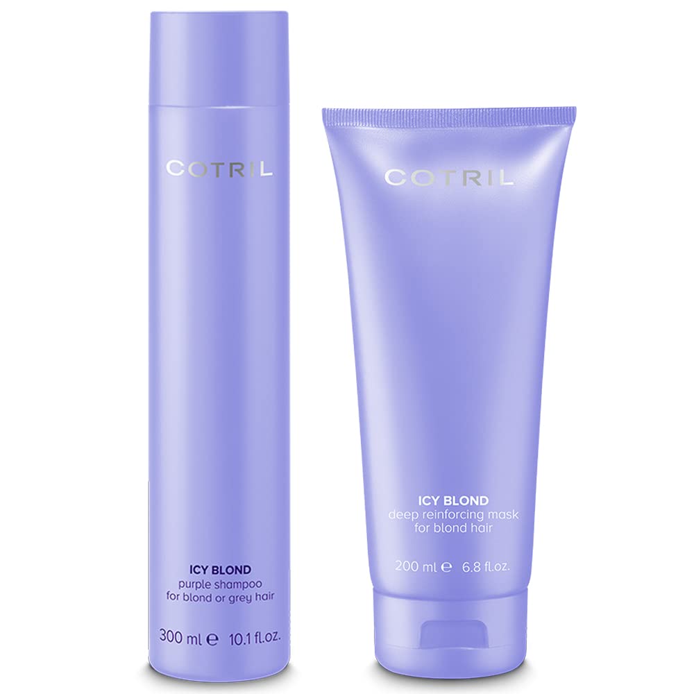 Cotril - Pack Icy Blond Szampon 300 ml + Maska 200 ml