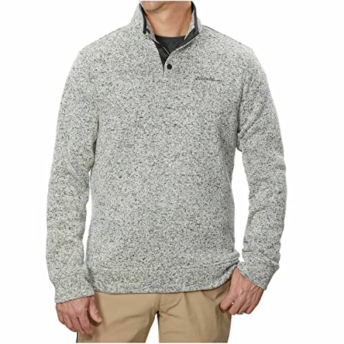 Image of Eddie Bauer Men's Snap Placket Radiator Fleece Pullover Top