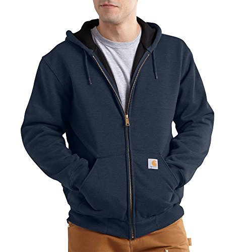 Carhartt Mens Rain Defender Rutland Hooded Zip Front Sweatshirt product thumbnail 8