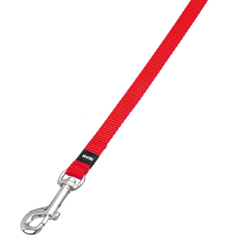 Karlie Uzatma Tasma S 100 cm/10Mm, Kırmızı