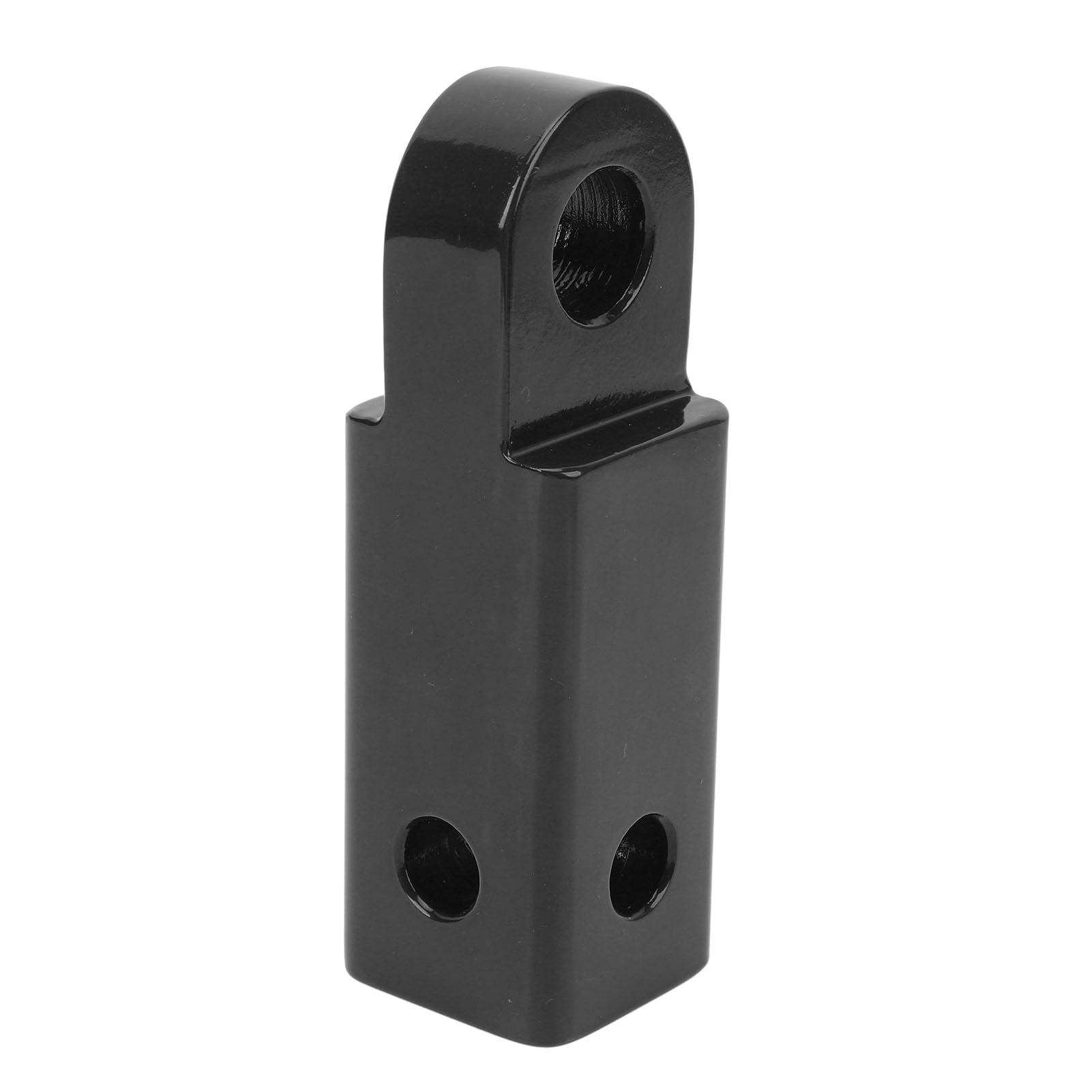 Receptor de Enganche de Grilletes Servicio Pesado 23t Acero Al Carbono Acero Al Carbono para Camiones SUVS 4x4 Vehículos Fuera Camino Recuperación (BLACK)