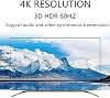 PENGLIN 5PCS Acoplador de Panel HDMI 2.0 Impermeable Hembra a Hembra | Estándar HDMI 2.0, Soporte 4K@60FPS y HDR, Instalación Rápida por Conexión Directa, Clasificación IP67 Impermeable 6