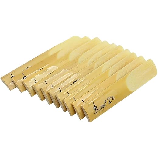 OriGlam 10pcs Alto Sax Reeds 2.5