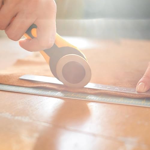 Miniatura 6 de AMASEWART Cuchillas rotativas de 2.362 in para Fiskars Olfa, hoja giratoria de repuesto para tela, acolchado, costura y manualidades (paquete de 10)