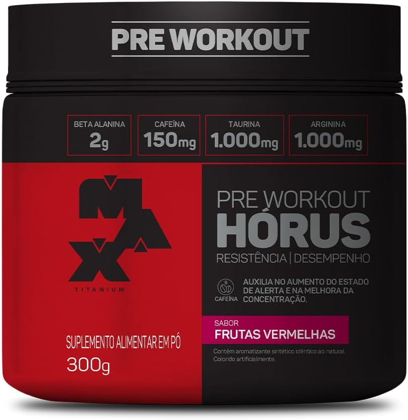 Max Titanium Horus (300G) - Frutas Vermelhas