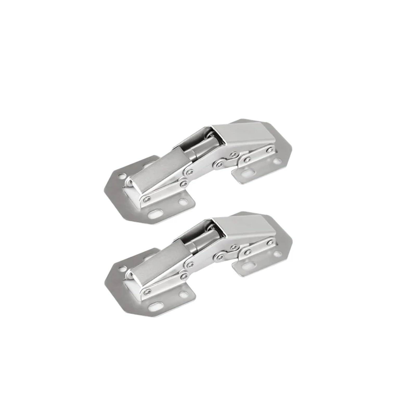 Chtkagv 2Pcs 90-Degree Cabinet Hinges With Hydraulic Buffer